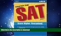 FAVORITE BOOK  Master the SAT, 2007/e w/o CD-ROM 3rd ed (Peterson s Master the SAT (Book only))