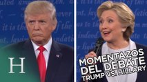 Los momentazos del debate de Donald Trump vs. Hillary Clinton (10/10/2016)