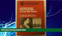 Big Deals  Letters from Egypt, 1862-69 (Travellers   Explorers) by Gordon, Lady Duff(October 1,