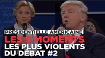 Trump vs Clinton : les 5 moments les plus violents du débat