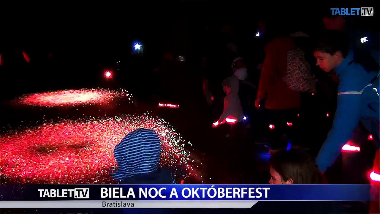 BRATISLAVA: Obyvatelia a návštevníci si užili Bielu noc aj Októberfest