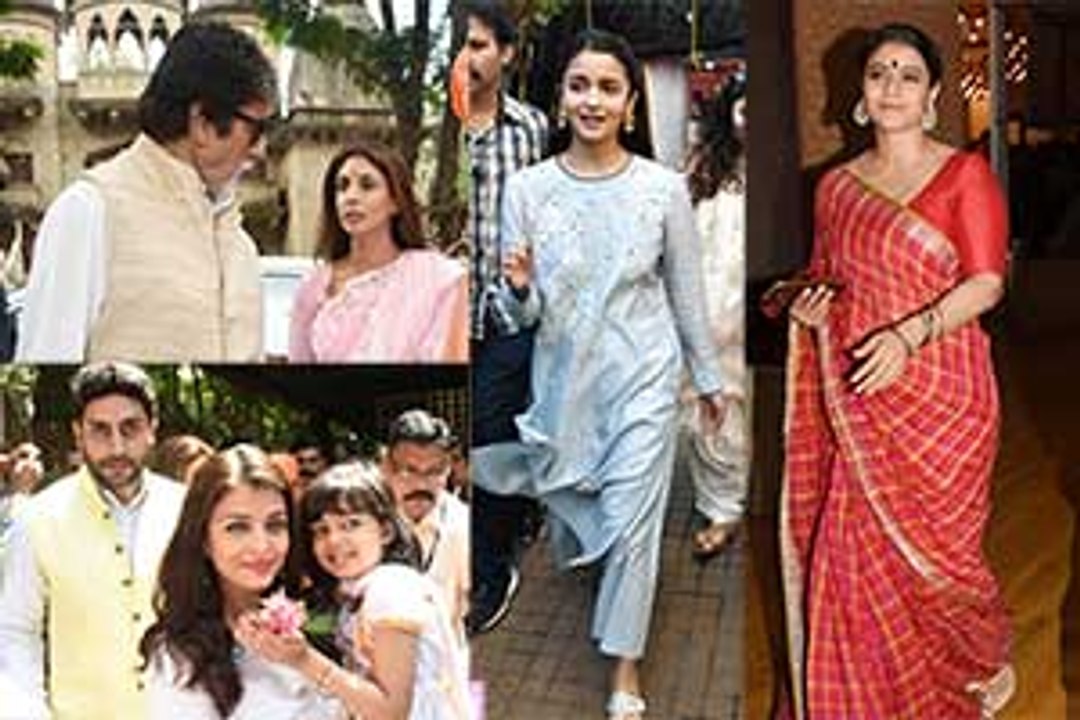 B-town biggies seek blessings of Maa Durga