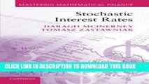 [Read PDF] Stochastic Interest Rates (Mastering Mathematical Finance) Ebook Free