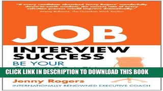 New Book Job Interview Success: Be Your Own Coach