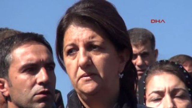 Hakkari Hdp'li Buldan Yuksekova da Cenaze Töreninde Konuştu