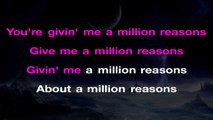 Lady Gaga - Million reasons KARAOKE / INSTRUMENTAL