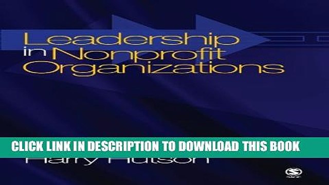 [PDF] Leadership in Nonprofit Organizations: Lessons From the Third Sector Full Online