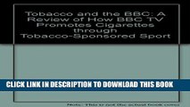 [PDF] Tobacco and the BBC: A Review of How BBC TV Promotes Cigarettes through Tobacco-Sponsored