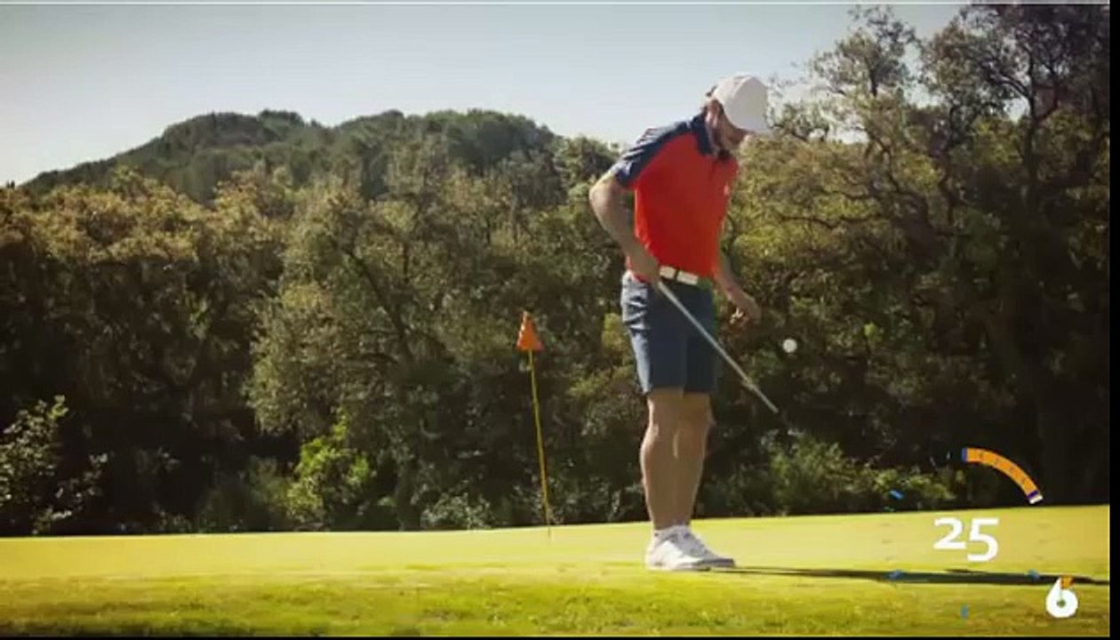 Gareth Bale Amazing Skill Ball Golf Freestyle Bale Fantastica Jugada con Pelota de Golf