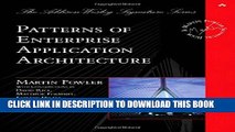 [PDF] Patterns of Enterprise Application Architecture Popular Online