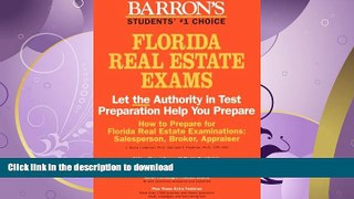 FAVORITE BOOK  How to Prepare for the Florida Real Estate Exams (Barron s Florida Real Estate