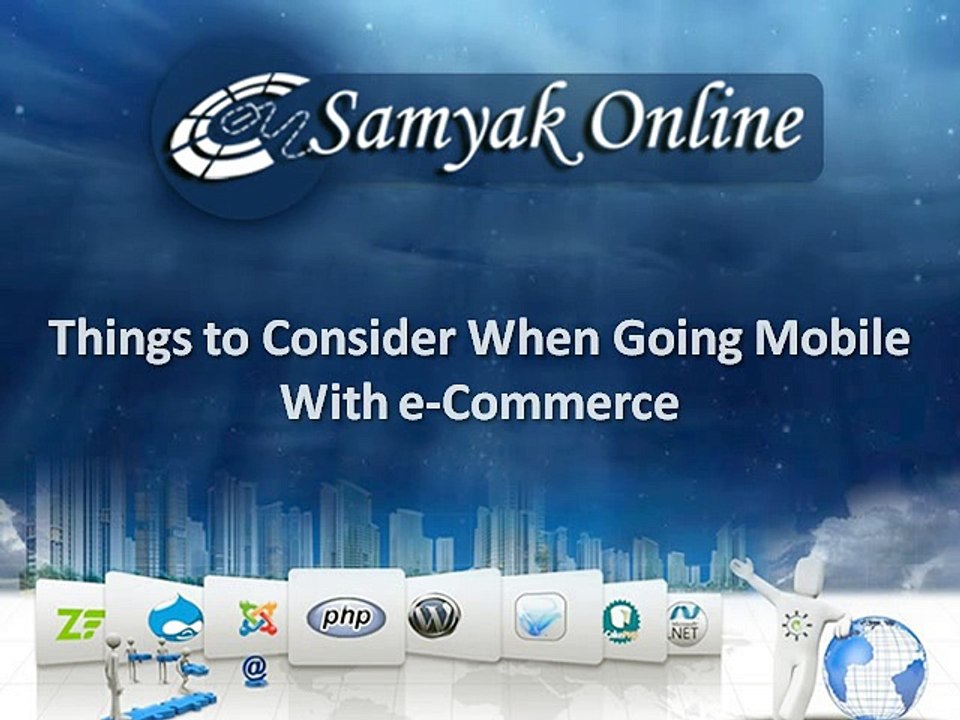 Things to Consider When Going Mobile with E-commerce