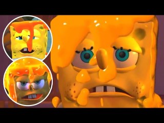 SpongeBob SquarePants & Nicktoons: Globs of Doom  FULL MOVIE All Cutscenes