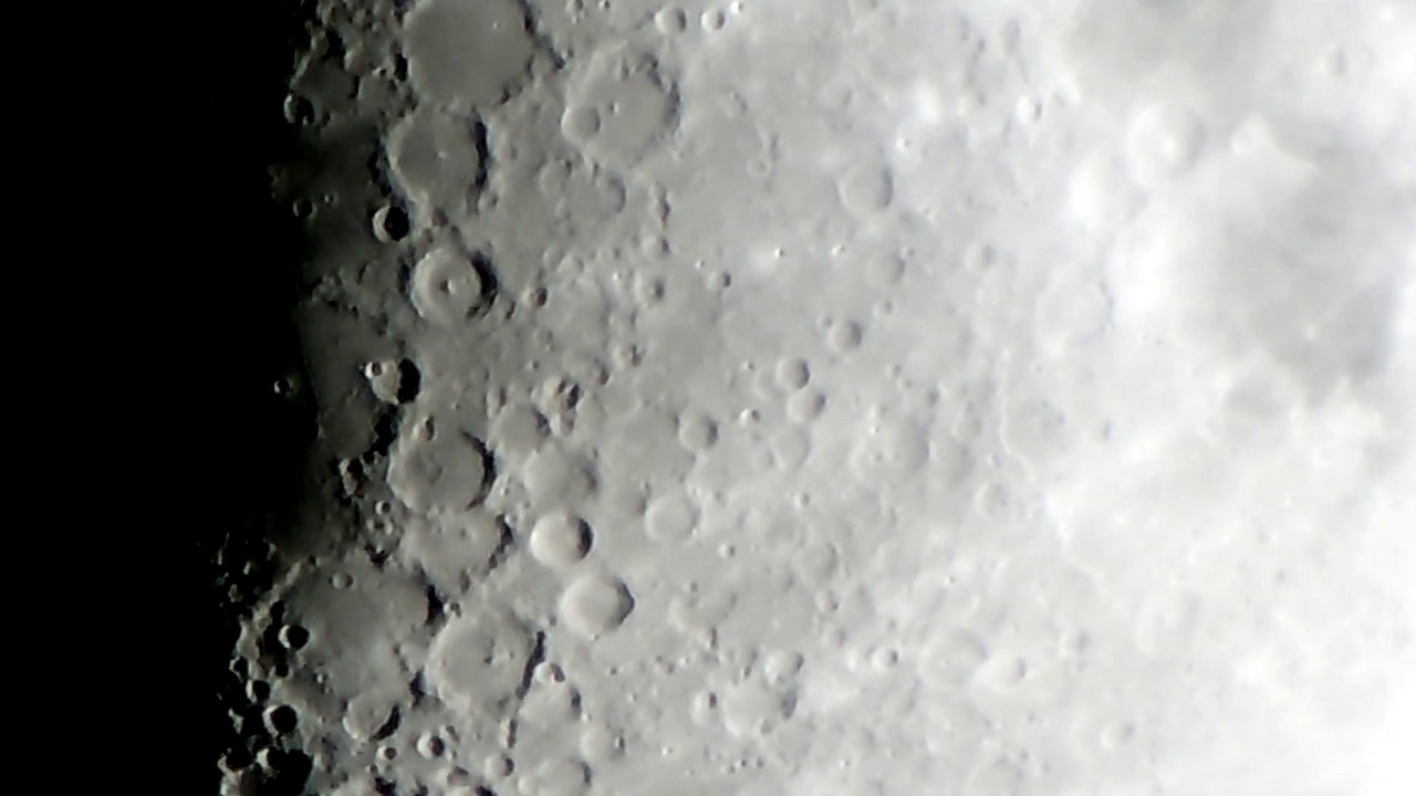 Mars and Moon (9-10-2016) Telescope 70mm