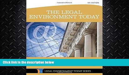 FAVORITE BOOK  The Legal Environment Today (Miller Business Law Today Family)