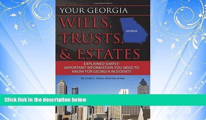 different   Your Georgia Wills, Trusts,   Estates Explained Simply: Important Information You