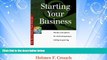 FAVORITE BOOK  Starting Your Business: Guides to Help Taxpayers Make Decisions Throughout the