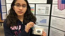 Remaja 13 tahun membuat perban pintar memenangkan lomba Ilmiah Google - Tomonews