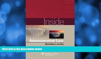 different   Inside Administrative Law: What Matters and Why (Inside (Wolters Kluwer))