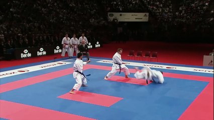 Team Kata VIETNAM. Kata Paiku. 2014 World Karate Championships.-XpIiyky6jWA