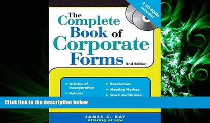 read here  The Complete Book of Corporate Forms: From Minutes to Annual Reports and Everything in