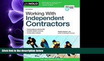 FAVORITE BOOK  Working With Independent Contractors