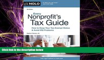 FULL ONLINE  Every Nonprofit s Tax Guide: How to Keep Your Tax-Exempt Status and Avoid IRS Problems