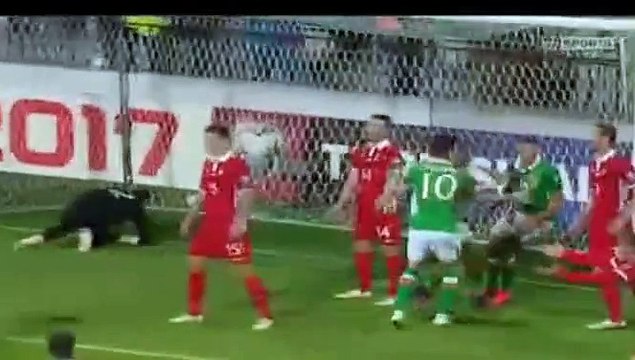 1-3 James McClean Hattrick Goal 09.10.2016 HD