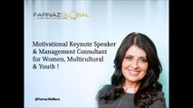 Inspirational & Motivational Keynote Speaker For Women ! Farnaz Wallace