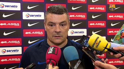 Xavi Pascual: “Espero que la gente venga al Palau para ayudarnos a ganar al Kadetten”