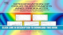[PDF] Specification of Drug Substances and Products: Development and Validation of Analytical