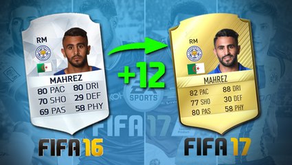 Les progressions les plus fulgurantes de FIFA 17 !