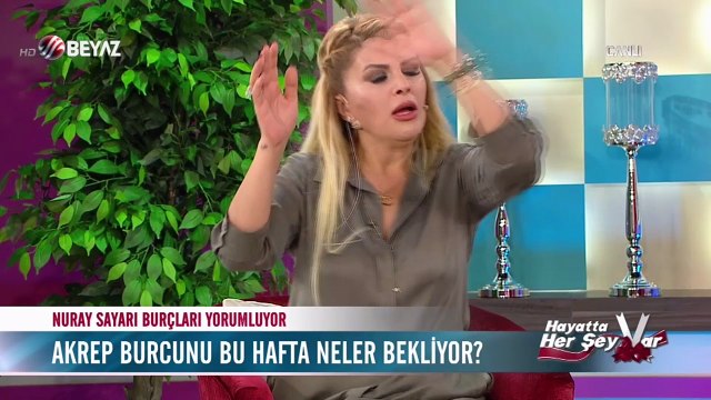Nuray Sayarı'dan Haftalık Burç Yorumu - 10 Ekim 2016 -AKREP