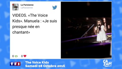 The Voice Kids : Kendji Girac félicite la gagnante !