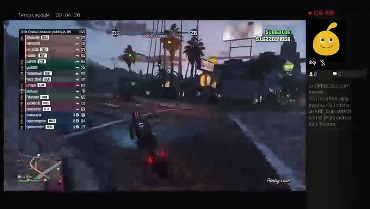 Diffusion PS4 en direct de STEVVE09110