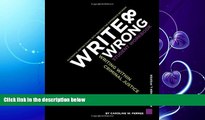 book online  Write     Wrong: Writing Within Criminal Justice, A Student Workbook