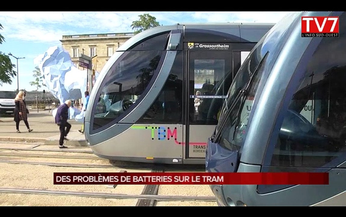TEST TRAM BATTERIES