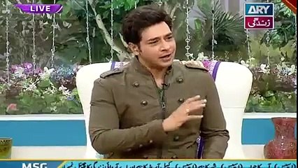 See What Zainab Jameel Said In a Live Morning Show that Shocked Faisal Qureshi