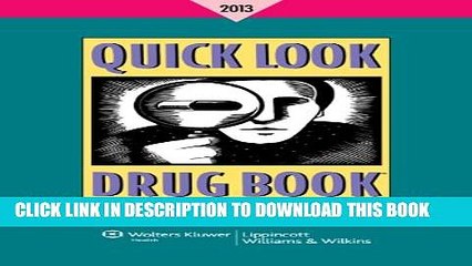 [PDF] Quick Look Drug Book 2013 Popular Colection
