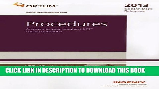 [PDF] Coders Desk Reference for Procedures 2013 Popular Online