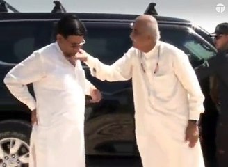 Khursheed Shah stirs up a storm during Sukkur
