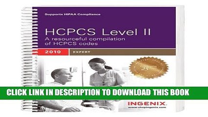 [PDF] HCPCS Level II Expert--2010 Edition: Full Size Popular Online