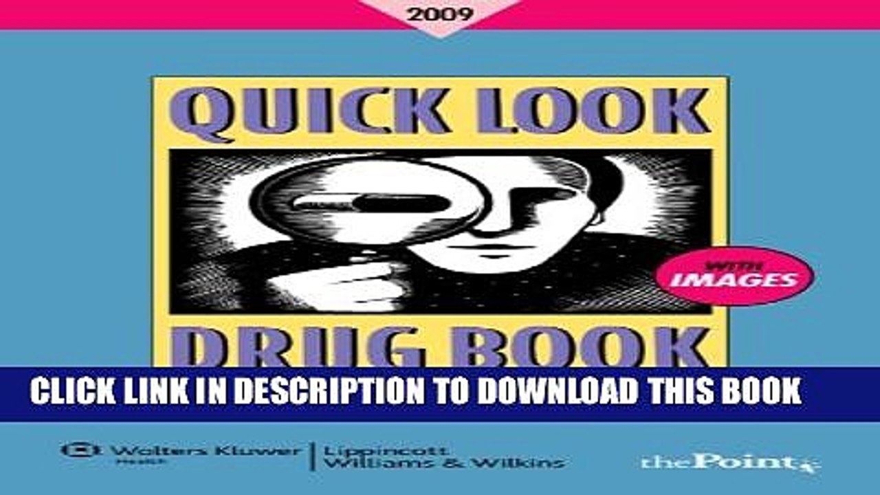 [PDF] Quick Look Drug Book 2009 Popular Colection
