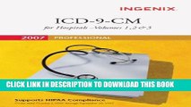 [PDF] ICD-9-CM Professional for Hospitals, Vols 1, 2   3 - 2007 (Compact) (ICD-9-CM Professional