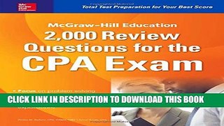 [PDF] McGraw-Hill Education 2,000 Review Questions for the CPA Exam Full Colection