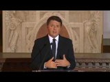 Firenze - Renzi e Franceschini presentano la nuova Legge per il Cinema (08.10.16)