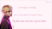 BTS (방탄소년단) Blood Sweat and Tears Lyrics (피 땀 눈물) Han-Rom-Eng Color Coded