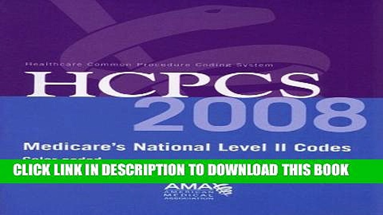 [PDF] HCPCS 2008: Medicare s National Level II Codes: Color-Coded Complete Drug Index (Hcpcs