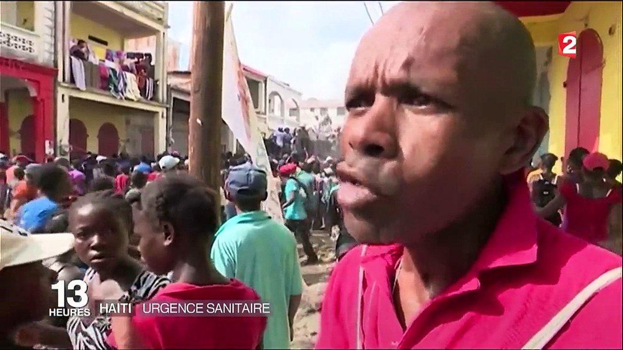 Haïti : urgence sanitaire après le passage de l'ouragan Matthew
