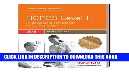 [PDF] HCPCS Level II Professional--2010 Edition: Full Size Full Online